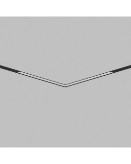 DK8014-BK Угловой светильник SMART LINEAR ANGLE 18W DIM 3000K-6000K, черный