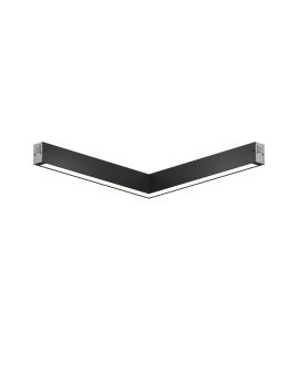 DK8014-BK Угловой светильник SMART LINEAR ANGLE 18W DIM 3000K-6000K, черный