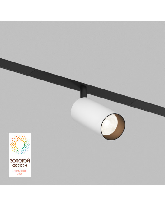 DK8040-BW+BK Акцентный светильник SMART SPOT 9W DIM 3000K-6000K, черный с белым, алюминий