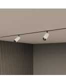 DK8040-BW+BK Акцентный светильник SMART SPOT 9W DIM 3000K-6000K, черный с белым, алюминий