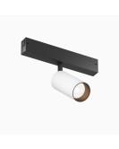 DK8040-BW+BK Акцентный светильник SMART SPOT 9W DIM 3000K-6000K, черный с белым, алюминий