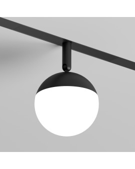 DK8055-BK Акцентный светильник SMART MOON 12W DIM 3000K-6000K, черный, алюминий, акрил