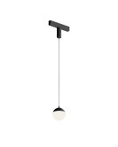 DK8056-BK Подвесной светильник SMART MOON 12W DIM 3000K-6000K, черный, алюминий, акрил