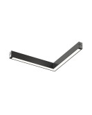 DK8114-BK Угловой светильник SIMPLE LINEAR 18W 3000K, черный