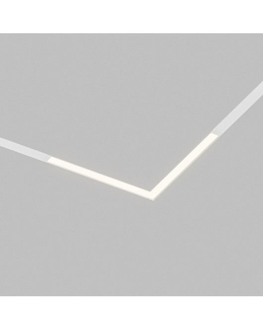 Угловой светильник SIMPLE LINEAR 18W 3000K, белый