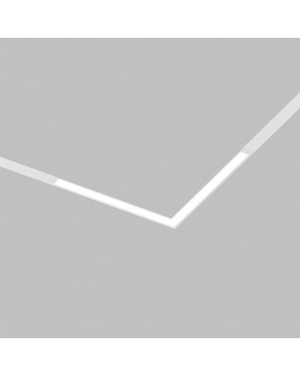 Угловой светильник SIMPLE LINEAR 18W 4000K, белый