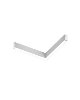 Угловой светильник SIMPLE LINEAR 18W 4000K, белый
