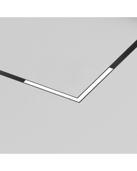 DK8314-BK Линейный угловой светильник-коннектор SMART LINEAR ZigBee, 18 Вт, 2700–6500K, 120°, Ra90, 100–265VAC, алюминий, черный