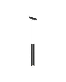 Светильник трековый SPOT подвесной 9W CRI90 24° 530лм 48V черный 3CCT+SMART DIP SWITH