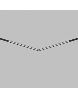 Светильник трековый LINEAR угловой 20W CRI90 120° 1130лм 48V черный 3CCT+SMART DIP SWITH