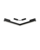 Светильник трековый LINEAR угловой 20W CRI90 120° 1130лм 48V черный 3CCT+SMART DIP SWITH