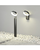 DK9718-BK Ландшафтный светодиодный уличный светильник SANVIK, IP65, 12 Вт, 3000К, черный, алюминий