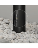 DK9725-BK Ландшафтный уличный светильник FARSUN, IP65, 1xE27, до 18 Вт, черный, алюминий