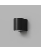 DK9790-BK Настенный уличный светильник NARVIK, IP44, GU10 LED, до 15 Вт, черный, алюминий