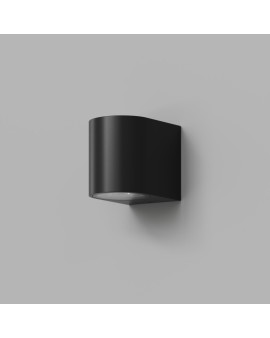DK9790-BK Настенный уличный светильник NARVIK, IP44, GU10 LED, до 15 Вт, черный, алюминий