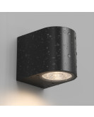 DK9790-BK Настенный уличный светильник NARVIK, IP44, GU10 LED, до 15 Вт, черный, алюминий