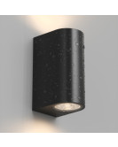 DK9791-BK Настенный уличный светильник NARVIK, IP44, 2хGU10 LED, до 15 Вт, черный, алюминий