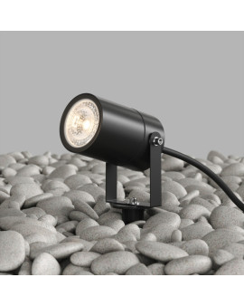 DK9800-BK Грунтовый светильник MOSS, IP65, GU10 LED, до 15 Вт, черный, алюминий