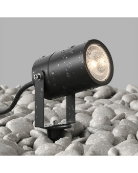 DK9800-BK Грунтовый светильник MOSS, IP65, GU10 LED, до 15 Вт, черный, алюминий