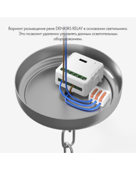 RL1003-DM Одноканальное Wi-Fi реле-диммер 1 x 200 Вт