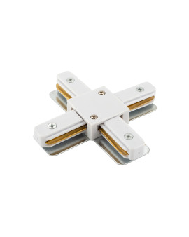 TR1104-WH Соединитель для шинопровода X-образный, белый