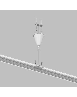 TR1105-WH Подвесная система для треков, 1,5 м, белый