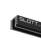 TR2014-BK Профиль-трек SLOTT for DENKIRS SMART, для натяжных потолков, 2 м, алюминий, черный TR2014-BK Профиль-трек SLOTT for DENKIRS SMART, для натяжных потолков, 2 м, алюминий, черный