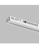 TR2014-WH Профиль-трек SLOTT for DENKIRS SMART, для натяжных потолков, 2 м, алюминий, белый TR2014-WH Профиль-трек SLOTT for DENKIRS SMART, для натяжных потолков, 2 м, алюминий, белый