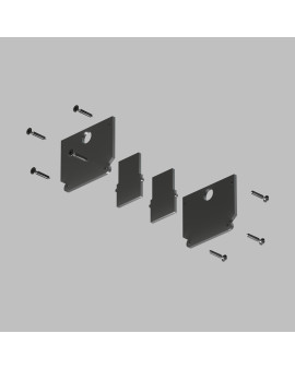 TR2025-BK Комплект торцевых заглушек для трека SMART ONE