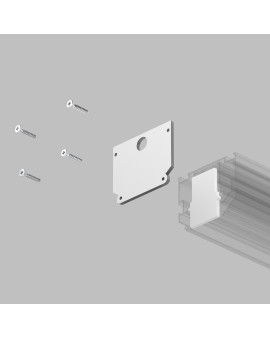 TR2025-WH Комплект торцевых заглушек для трека SMART ONE