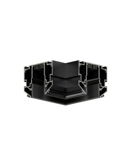 TR2026-BK Угловой элемент 90° трека SMART ONE, алюминий, черный