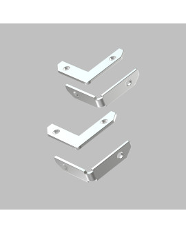 TR2027-AL Комплект угловых соединителей трека SMART ONE, алюминий