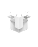 TR2102-WH Угловой соединитель для шинопровода SMART белый TR2102-WH Угловой соединитель для шинопровода SMART белый