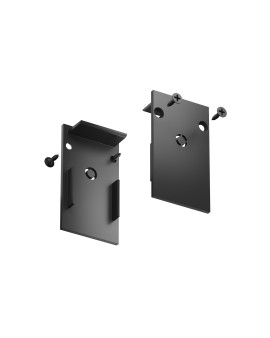 TR2107-BK Торцевые заглушки для шинопровода SMART черные (комплект 2 шт)