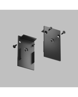TR2107-BK Торцевые заглушки для шинопровода SMART черные (комплект 2 шт)