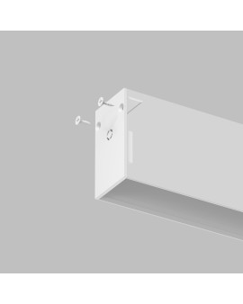 TR2107-WH Торцевые заглушки для шинопровода SMART белые (комплект 2 шт)