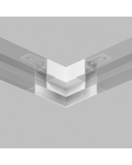 TR2112-WH Угол потолок-потолок встраиваемый под ГКЛ SMART, белый