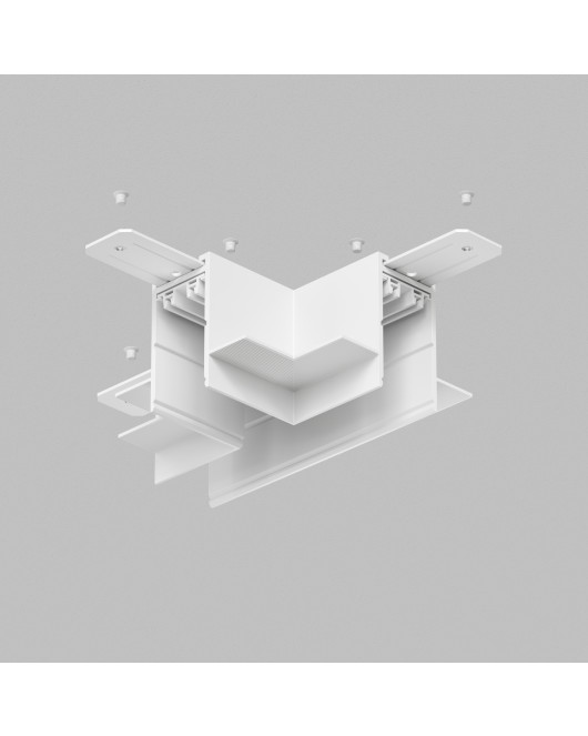 TR2113-WH Коннектор трека SMART для ГКЛ , \"Т\" образный, механический , белый