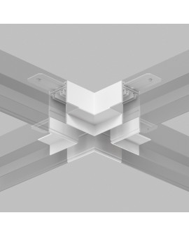 TR2114-WH Коннектор трека SMART для ГКЛ , \"X\" образный, механический , белый TR2114-WH Коннектор трека SMART для ГКЛ , \"X\" образный, механический , белый