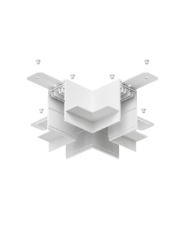TR2114-WH Коннектор трека SMART для ГКЛ , \"X\" образный, механический , белый TR2114-WH Коннектор трека SMART для ГКЛ , \"X\" образный, механический , белый