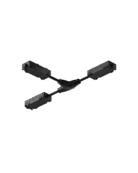 TR2115-BK Гибкий Т-образный, электрический коннектор трека SMART, черный TR2115-BK Гибкий Т-образный, электрический коннектор трека SMART, черный