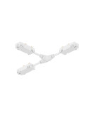 TR2115-WH Гибкий Т-образный, электрический коннектор трека SMART, белый