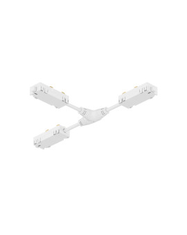TR2115-WH Гибкий Т-образный, электрический коннектор трека SMART, белый TR2115-WH Гибкий Т-образный, электрический коннектор трека SMART, белый