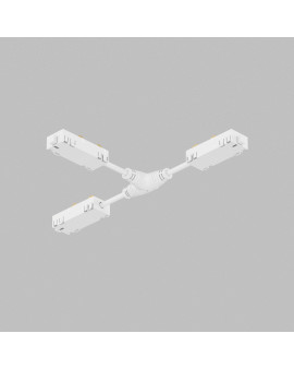TR2115-WH Гибкий Т-образный, электрический коннектор трека SMART, белый TR2115-WH Гибкий Т-образный, электрический коннектор трека SMART, белый