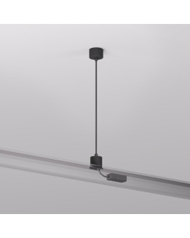 TR2124-BK Подвод питания для подвесного монтажа трека SMART BASE, АС 220-240V, IP20, 5м, черный, алюминий TR2124-BK Подвод питания для подвесного монтажа трека SMART BASE, АС 220-240V, IP20, 5м, черный, алюминий