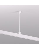 TR2124-WH Подвод питания для подвесного монтажа трека SMART BASE, АС 220-240V, IP20, 5м, белый, алюминий TR2124-WH Подвод питания для подвесного монтажа трека SMART BASE, АС 220-240V, IP20, 5м, белый, алюминий