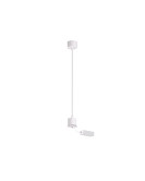 TR2124-WH Подвод питания для подвесного монтажа трека SMART BASE, АС 220-240V, IP20, 5м, белый, алюминий TR2124-WH Подвод питания для подвесного монтажа трека SMART BASE, АС 220-240V, IP20, 5м, белый, алюминий