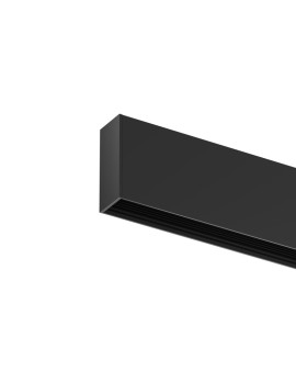 Шинопровод SMART SLIM BASE, 3м, накладной, 220В AC, IP20, чёрный, алюминий