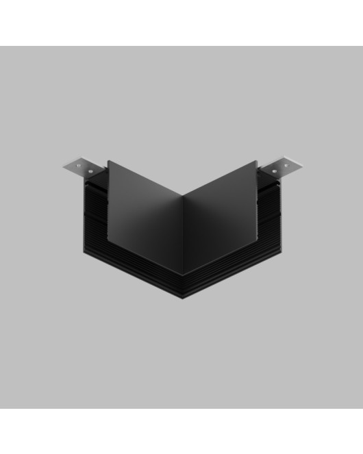 Угол потолок-потолок 90° SMART SLIM BASE, накладной, чёрный, алюминий