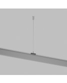 Механический подвес для трека SMART SLIM BASE, 5м, чёрный, алюминий